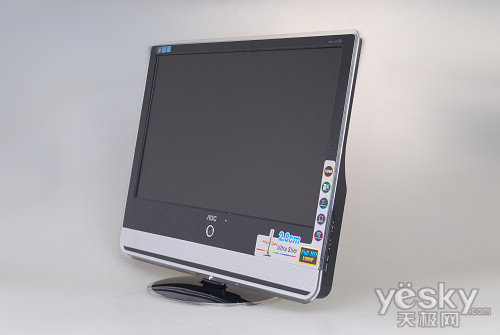 大屏多面手 AOC V27t液晶TV顯示器全國首測